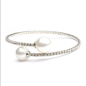 Made in korea flex bracelet with pearl